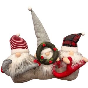 NEW Fir & Fawn Christmas Holiday Gnome Decoration